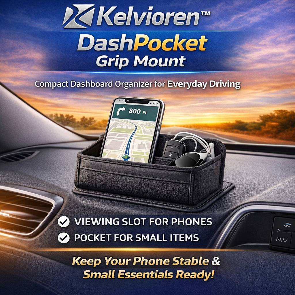 Kelvioren™ DashPocket Grip Mount